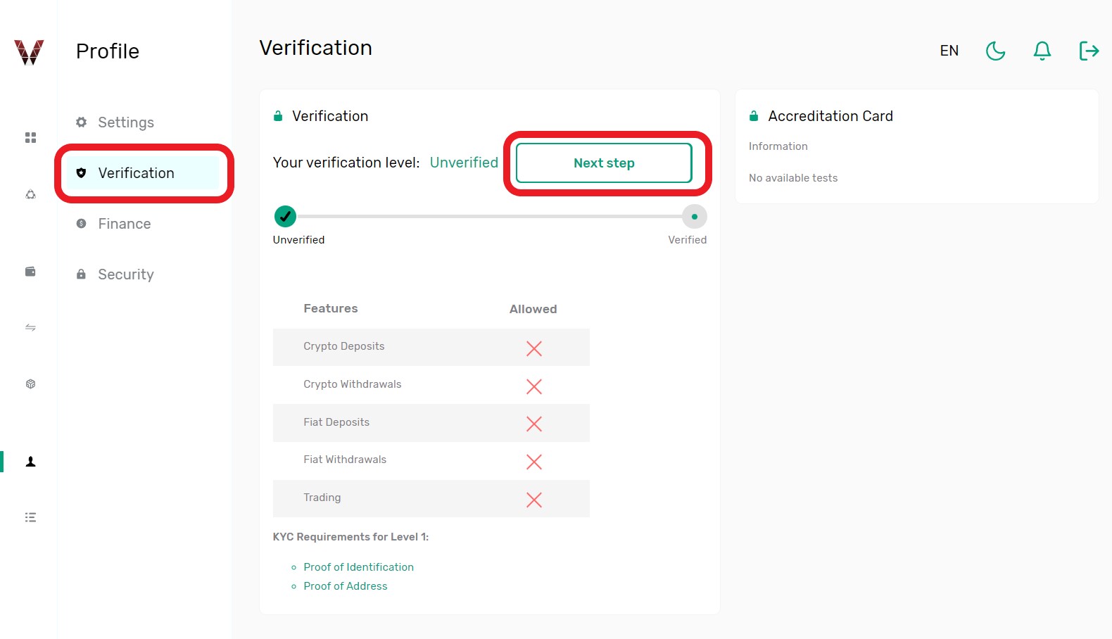 احراز هویت در ویتاورس