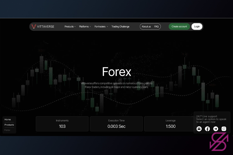 چارت بروکر ویتاورس