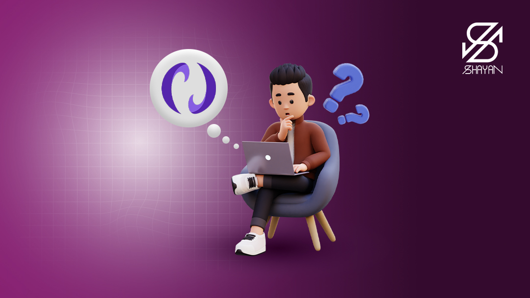 آدمکی که روی صندلی نشسته و در لپتاپ شرایط ثبت نام در صرافی نوبیتکس را مطالعه می‌کند 