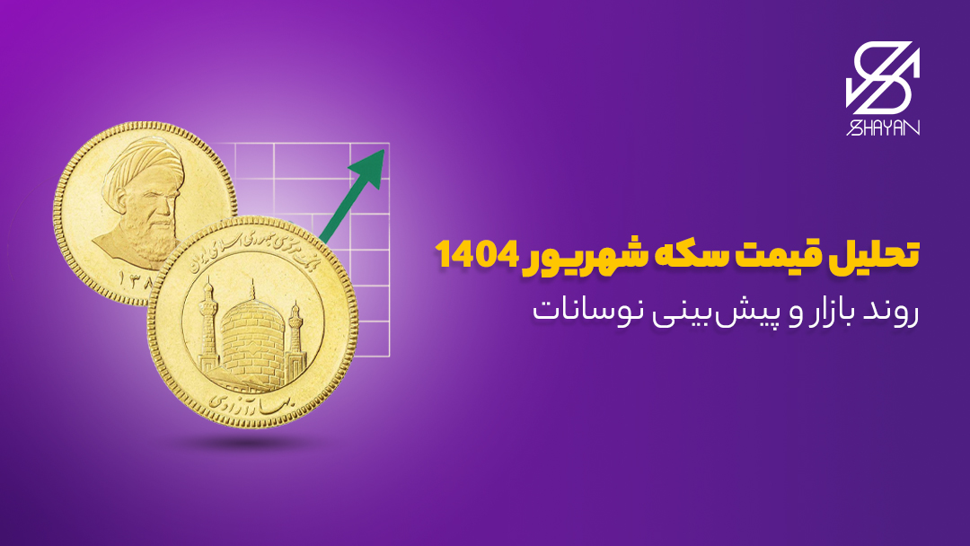 تصویر طراحی شده سکه امامی در کنار سکه بهار آزادی به همراه عنوان مقاله