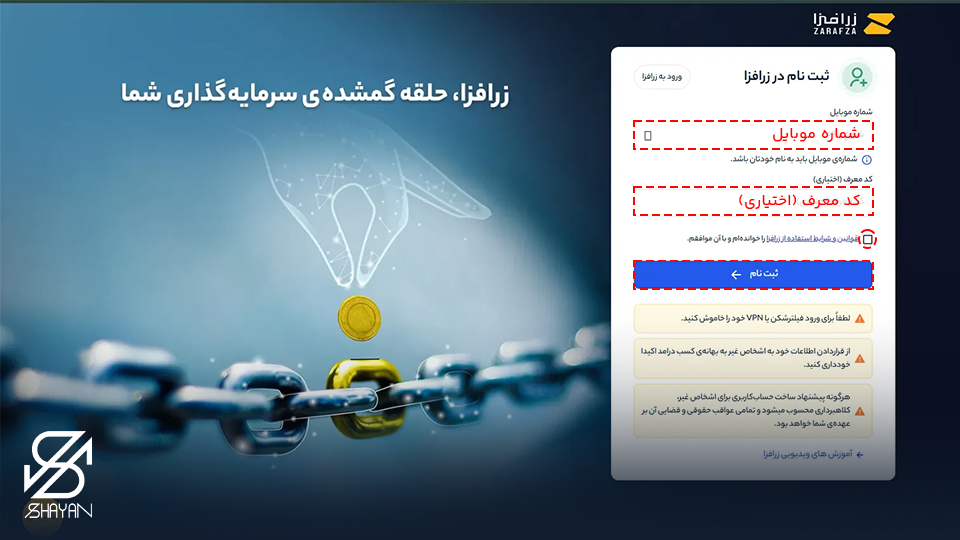 پلتفرم زر افزا