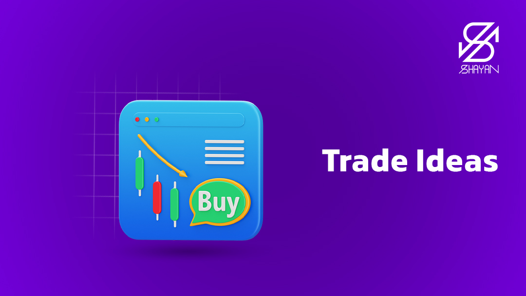 تصویر طراحی شده صفحه کاربردی ربات Trade Ideas به همراه تیتر