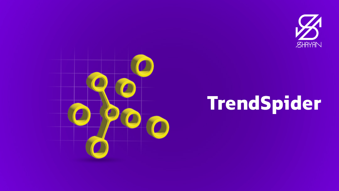 تصویر طراحی شده لوگوی TrendSpider به همراه تیتر